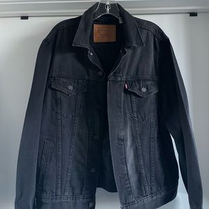 Levi’s Black Denim Jacket in Medium